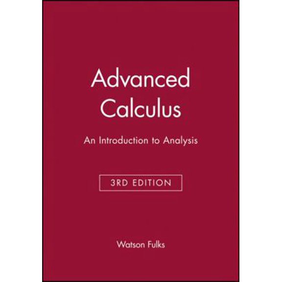 Pre-Owned Advanced Calculus: An Introduction to Analysis, Global Edition (Hardcover) 0471021954 9780471021957