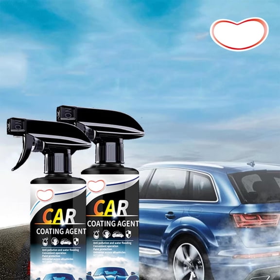 Advanced Car Quick-Acting Coating Agent Spray with Quick-Acting Formula,Quick Effect Coating Agent for car， Waterless Wash & Scratch Polish for Long-Lasting Protection 120ml (1pcs)