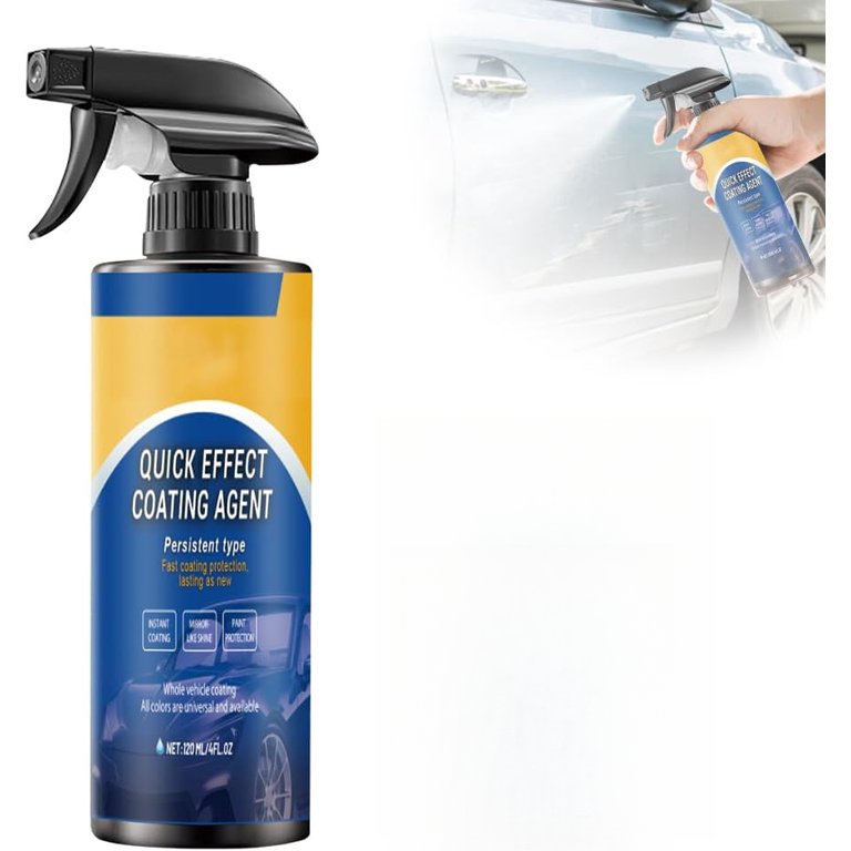 2-Pack Multi-Functional Coating Renewal Spray – Quick Detailer, High Protection For Cars, 120ml Each
