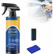 Advanced Car Quick-acting Coating Agent Spray, 2025 New Quick Effect for Car, 3 in 1 High Protection Quickly Waterless Wash Coat Wax Polish Sprays