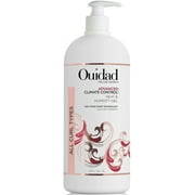 Ouidad Advanced Climate Control Heat & Humidity Gel, 33.8 fl oz, Frizz Control, Soft Hold Styler Gel