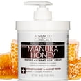 thumbnail interactive-video image 1 of Advanced Clinicals Manuka Honey Body Cream 16 fl oz, 1 of 11