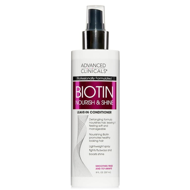 ビオチン トリートメントADVANCED CLINICALS BIOTIN ADVANCED CLINICALS Biotin Leave-In Hair Treatment, Thicken, Shine