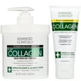 thumbnail image 1 of Advanced Clinicals Collagen Body Cream + Travel Size Set, 1 of 8