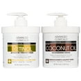 thumbnail image 1 of Advanced Clinicals Moisturizing Coconut Oil Body Cream + Anti Aging Retinol Body Cream. Set of Two 16 fl oz, 1 of 10