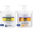Advanced Clinicals Retinol Body Lotion + Brightening Vitamin C Cream