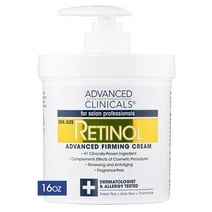 Advanced Clinicals Retinol Body Lotion | Face Lotion & Body Cream | Crepey Skin Care Treatment, 16oz