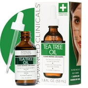 Advanced Clinicals Tea Tree Oil Face Serum with Witch Hazel. 1.8 fl oz
