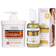 Advanced Clinicals Vitamin C Body Cream & Body Oil - Two Pack