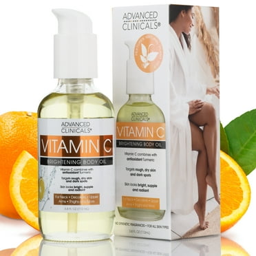 Advanced Clinicals Vitamin C Body Oil 3.8 fl oz
