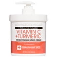 thumbnail image 1 of Advanced Clinicals Vitamin C Cream Dry Skin Rescue Skin Care Face & Body Cream Infused W/Turmeric, Vitamin E, & Shea Butter. Firming & Brightening Anti Aging Moisturizer, 15 Fl Oz, 1 of 5