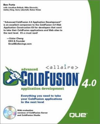 Pre-Owned Advanced Coldfusion 4.0 Application Development [With ...