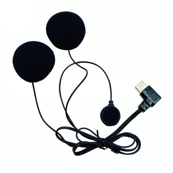 Advanced Communication Headsets Microphone for Full Face Helmets USB Type C Noise Reductions