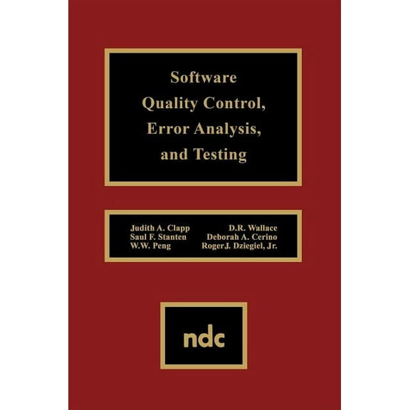 Advanced Computing and Telecommunication Software Quality Control, Error, Analysis, (Hardcover)