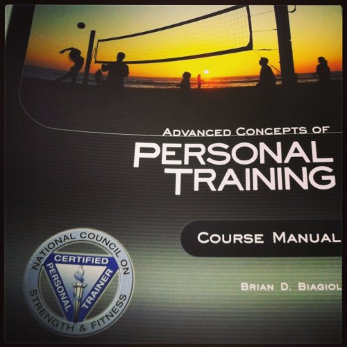 Pre-Owned Advanced Concepts Personal Training Course Manual + CD ROM Included (Advanced Concepts Personal Training Course Manual) (Paperback) 0979169690 9780979169694