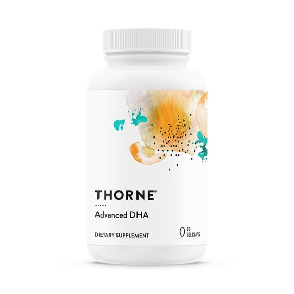 THORNE - Advanced DHA - 650 mg DHA and 200 mg of EPA - Supports Healthy Brain Aging and Nerve Function* - 60 gelcaps