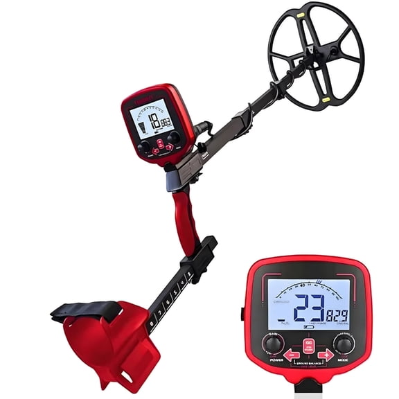 Advanced Digital Metals Detectors with Depth Calibration Vibrations Alerts and Foldable Rod for Easy Storage