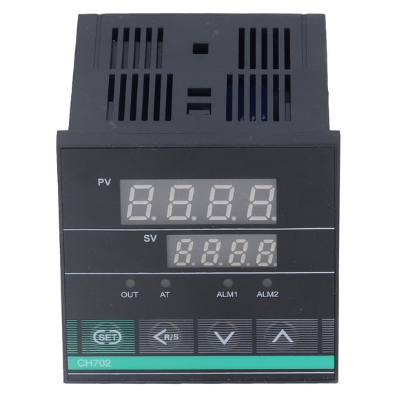 Advanced Digital PID Temperature Controller Intelligent Thermostat with K Type Thermocouple Sensor Input Solid State Relay SSR Output for Industrial Electromechanical Control AC220V High Precision