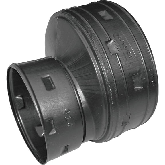 Advanced Drainage 0314AA 4 x 3 reducing Coupling, 4 x 3 Inch