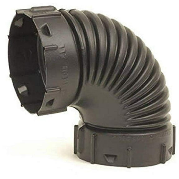 Advanced Drainage Systems 0490AA 4" 90DEG Drain Elbow