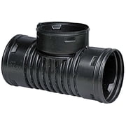 Advanced Drainage Systems Snap Tee, 6 in For Pipe Size, Single 0626AA