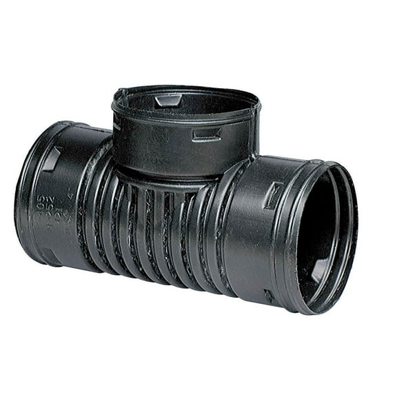 Advanced Drainage Systems Snap Tee, 6 in For Pipe Size, Single 0626AA