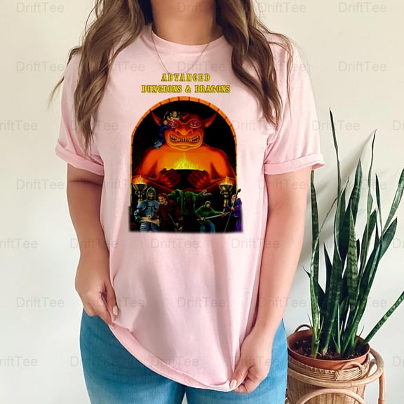 Advanced Dungeons & Dragons 2nd Ed 1989-1995 033 Vintage RPG Gaming Art T-Shirt Unisex, up to 5XL