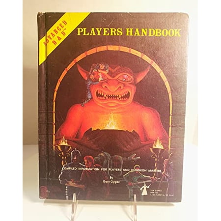 Pre-Owned Advanced Dungeons & Dragons Players Handbook: Special Reference Work a Compiled Volume of Information for Players of Advanced Dungeons & Dragons Including Character Races Classe