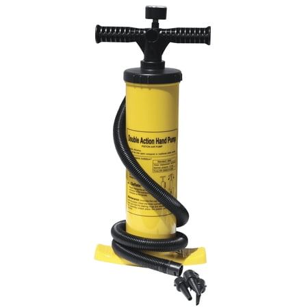 Double Action Pump W/Gauge Yellow OneSize