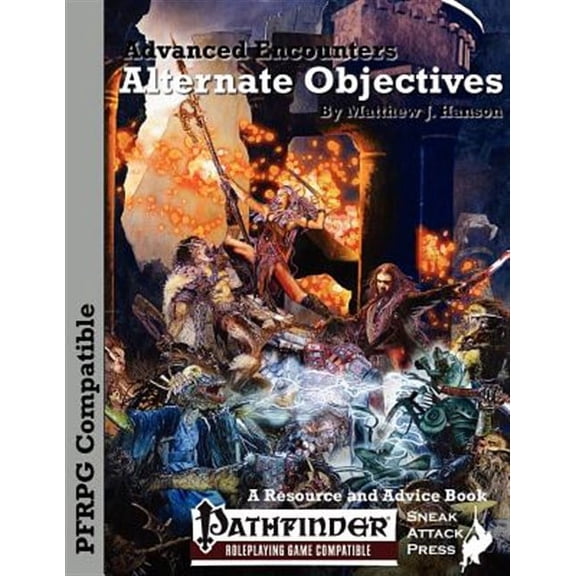 Advanced Encounters: Alternate Objectives (Pfrpg) (Paperback)