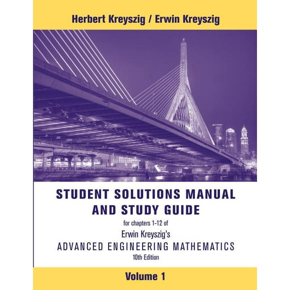 Advanced Engineering Mathematics, Student Solutions Manual