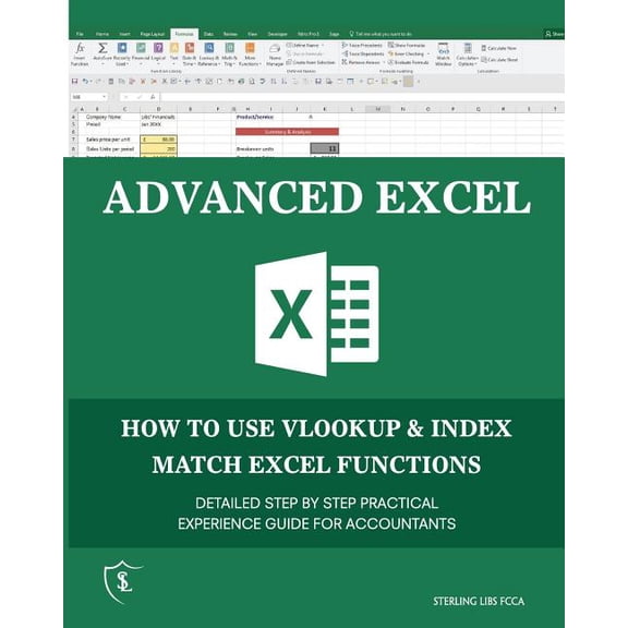 Advanced Excel: How to use VLOOKUP & INDEX MATCH Functions (Paperback)