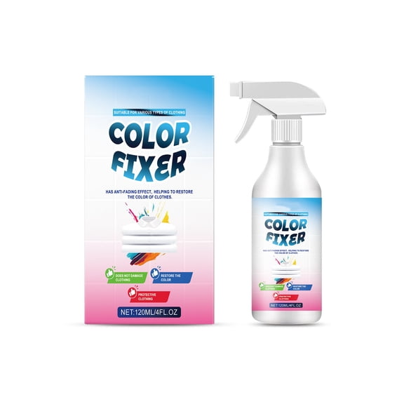 Advanced Fabric Color Retention Agent Stops Color Transfer During Wash Enhances Dye Adhesion Easy 10 Minutes Soak
