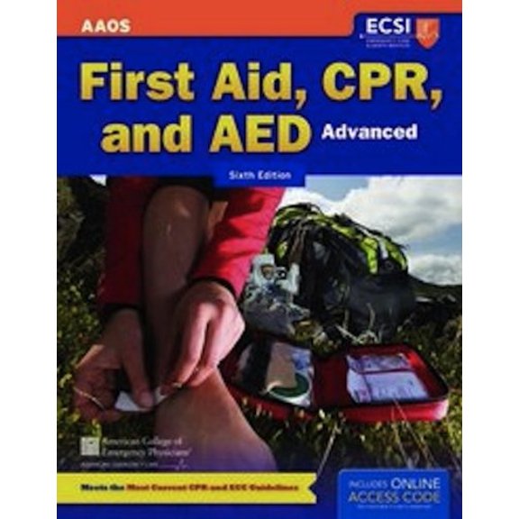 Pre-Owned First Aid, CPR and AED Advanced (Paperback) 1449635059 9781449635053