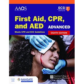 Pre-Owned Advanced First Aid, CPR, and AED, 9781284234367, 1284234363, Paperback, 8 edition