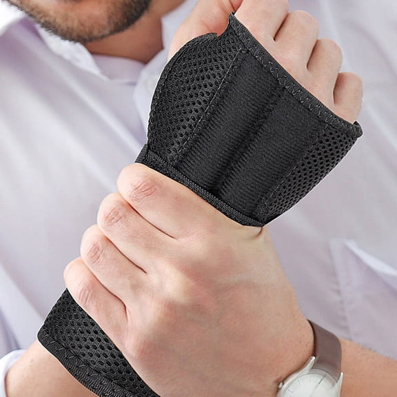 Advanced Fitness Sports Wrist Support Tendon Splint with Breathable Protective Gear and Steel Plate for Left and Right Hands Adjustable Open Design Easy Lightweight Coverage