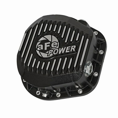 Pro Series Differential Cover Black w/ Machined Fins