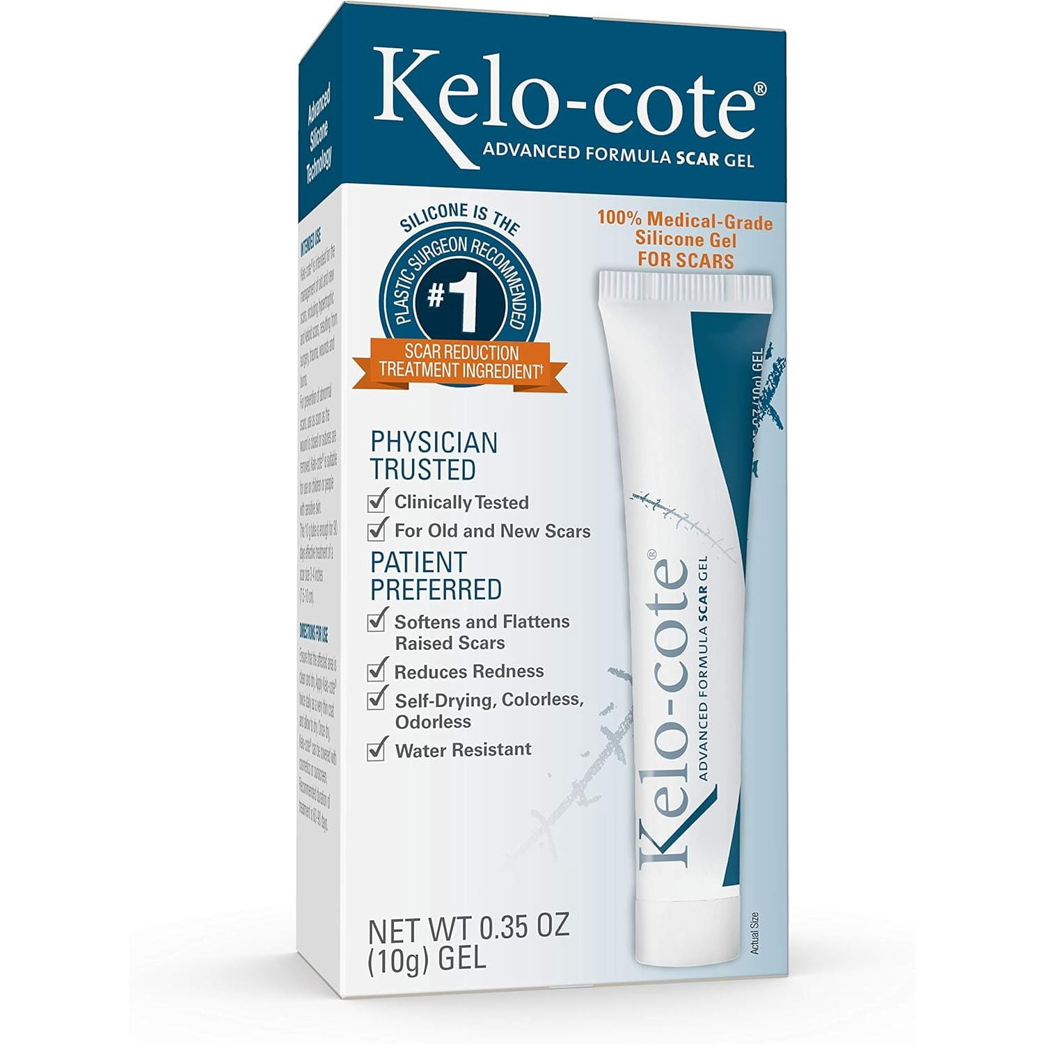 Advanced Formula Scar Gel, 10 Gram - Walmart.com