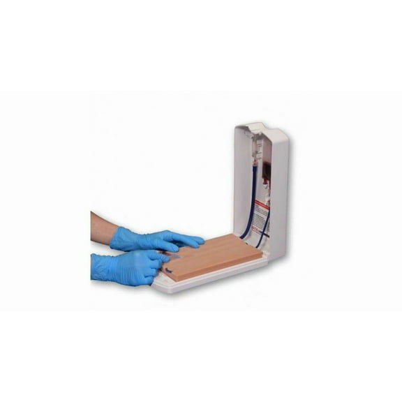 Advanced Four-Vein Venipuncture Training Aid - Dermalike II Latex Free (Lightly Pigmented)