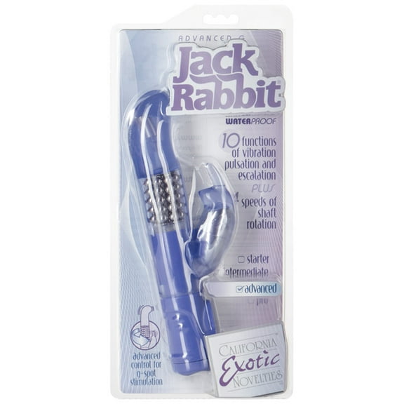 Advanced G Jack Rabbit Vibrator - Purple