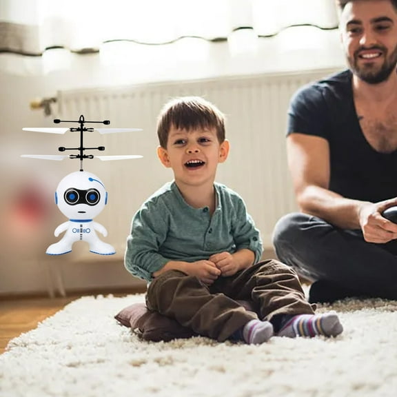 Advanced Gesture Sensing Remote Control Aircraft Interactive Flying Toy with Smart Robot Technology for Indoor Outdoor