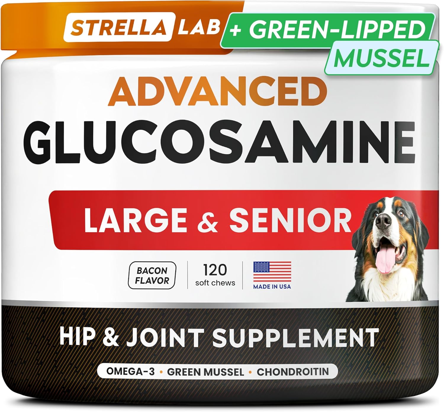 Advanced Glucosamine Chondroitin Joint Supplement For Dogs Hip 