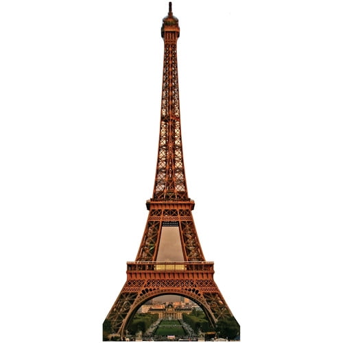 Advanced Graphics Lifesize Wall Decor Cardboard Standup Poster Eiffel Tower