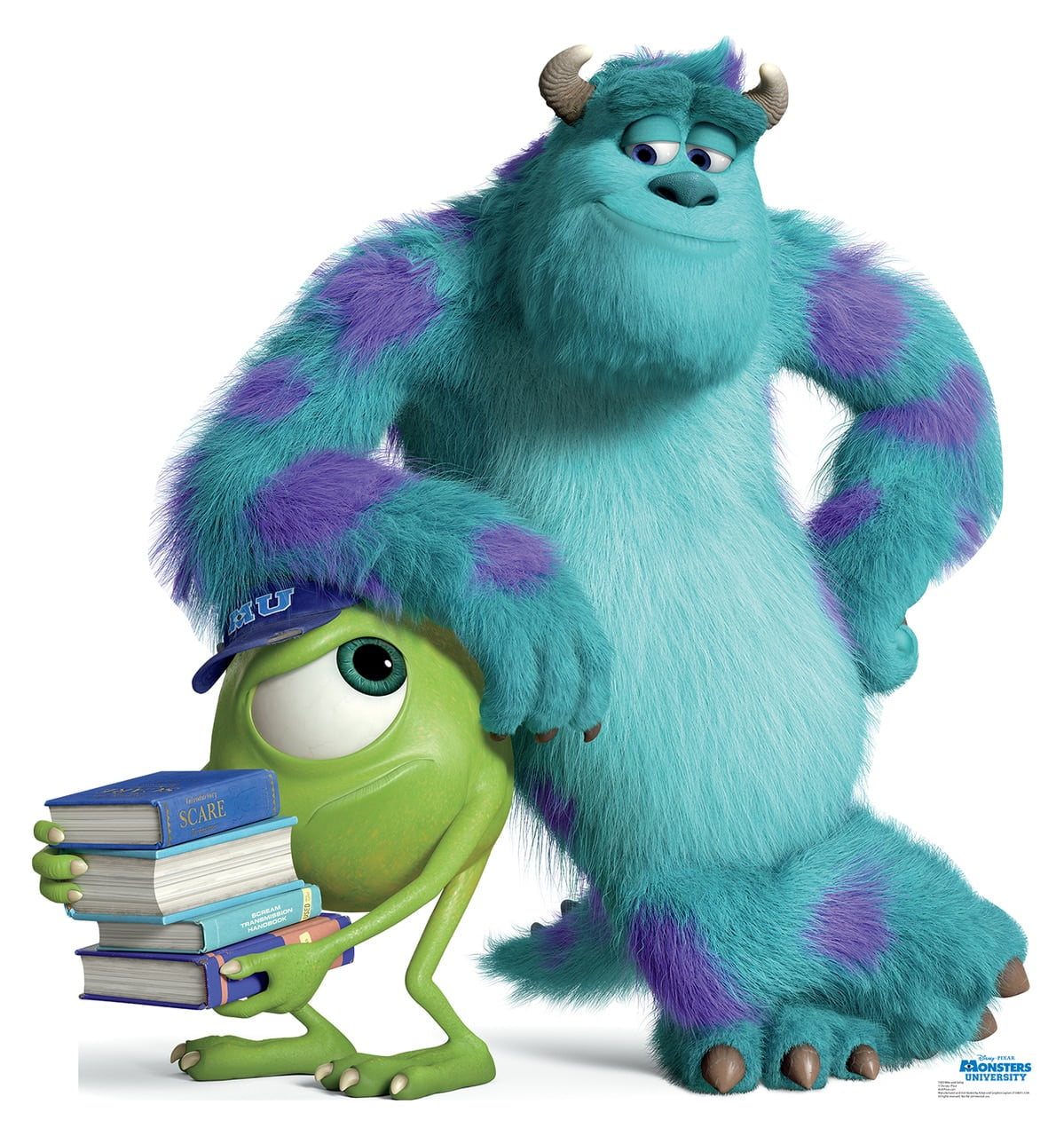 Advanced Graphics Mike and Sulley Cardboard Standup, Life-Size
