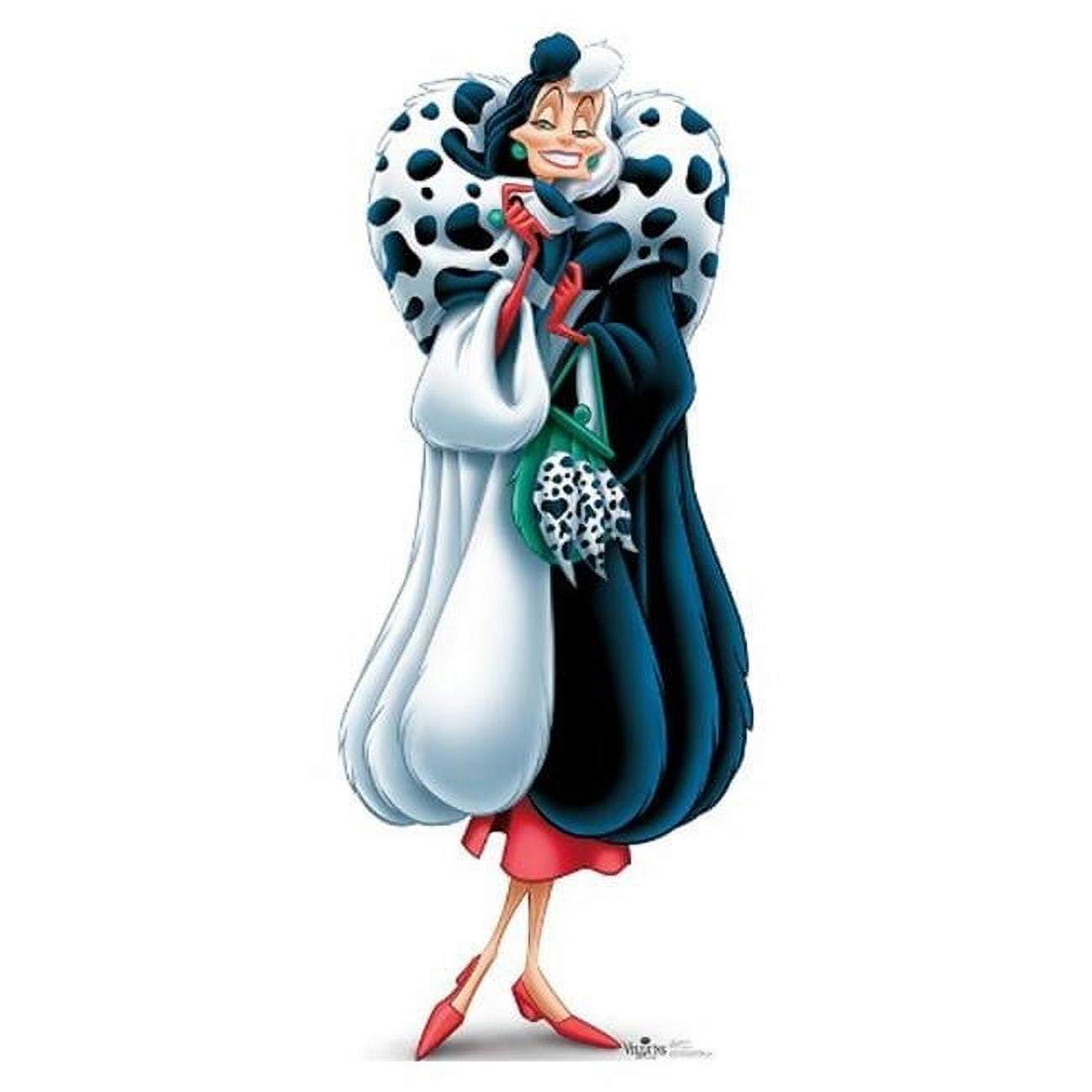 70'' Cruella De Vil Disney Villains Cardboard Standup