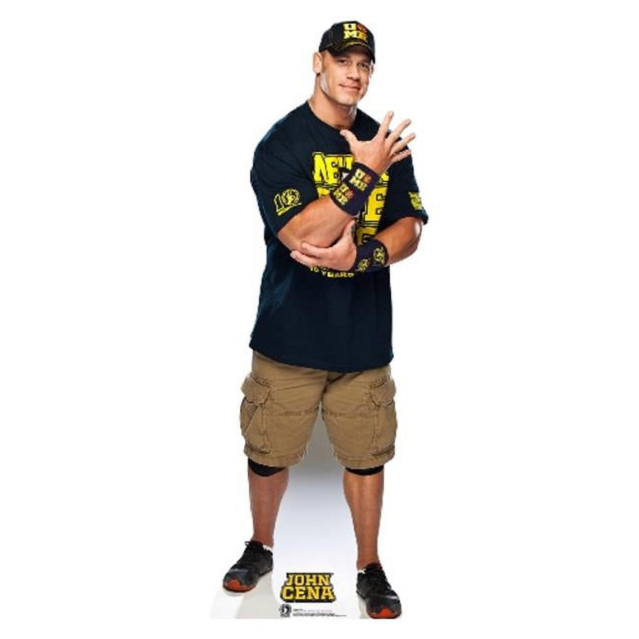 John Cena Life-Size Navy and Gold Cardboard Standup