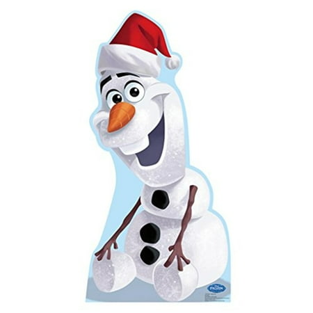 Advanced Graphics 1776 Olaf Santa Hat (Disney's Frozen) - 40" x 20" Cardboard Standup