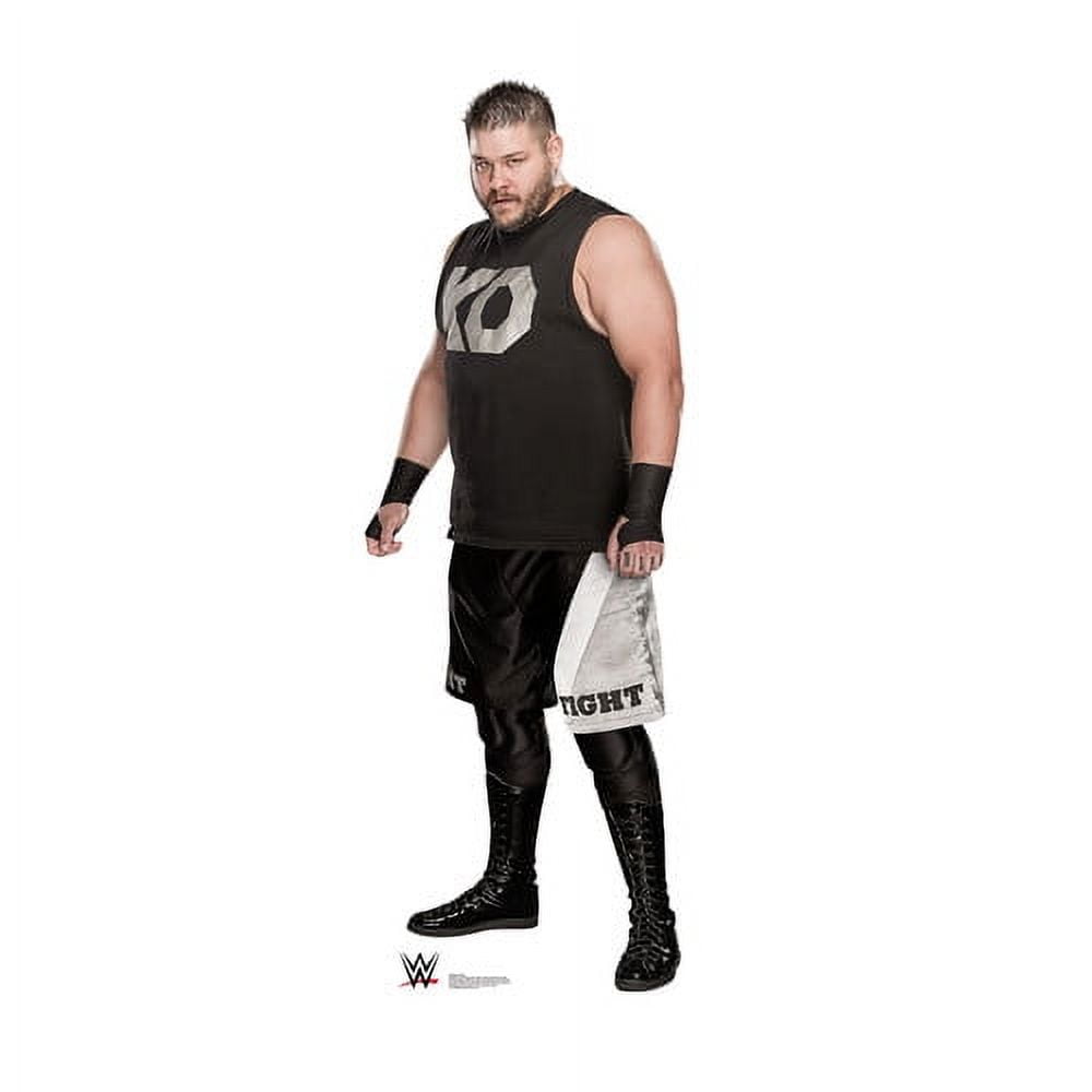 72'' Black and White WWE Kevin Owens Cardboard Standup