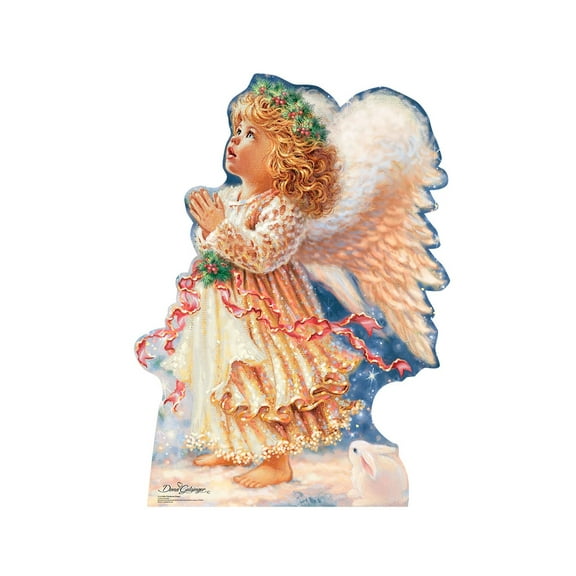 Advanced Graphics 2110 Little Christmas Angel - Dona Gelsinger Art - 48" x 35" - Cardboard Standup