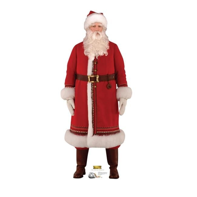 Santa The Polar Express Life-Size Cardboard Standee